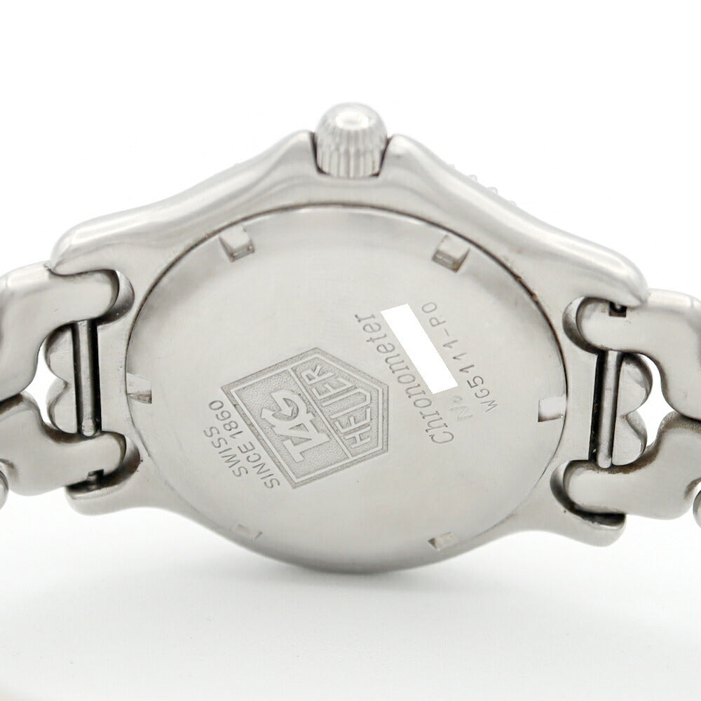 TAG Heuer タグホイヤー S/el セルシリーズ WG5111 200m防水 デイト 黒 ブラック SS ステンレス メンズ 自動巻き【6ヶ月保証】【腕時計】【中古】