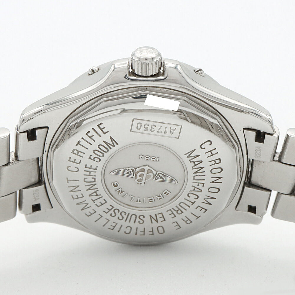 BREITLING ブライトリング コルトオーシャン A17350 デイト 500m防水 黒 ブラック SS ステンレス メンズ 自動巻き【6ヶ月保証】【腕時計】【中古】