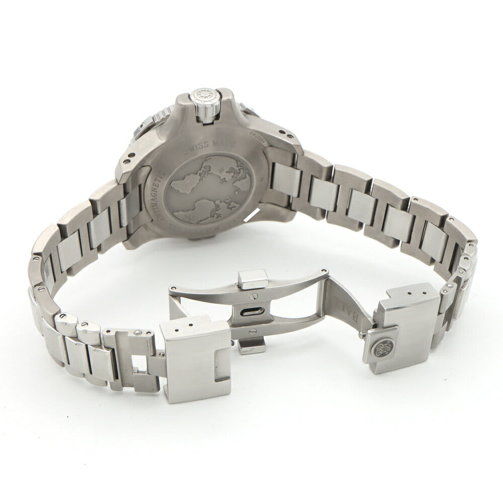 BALL ボール ウォッチ エンジニア ハイドロカーボン ディープクエスト DM3000A-SCJ-SL 3000m防水 クロノメーター デイト シルバー SS ステンレス Ti チタン メンズ 自動巻き【6ヶ月保証】【腕時計】【中古】