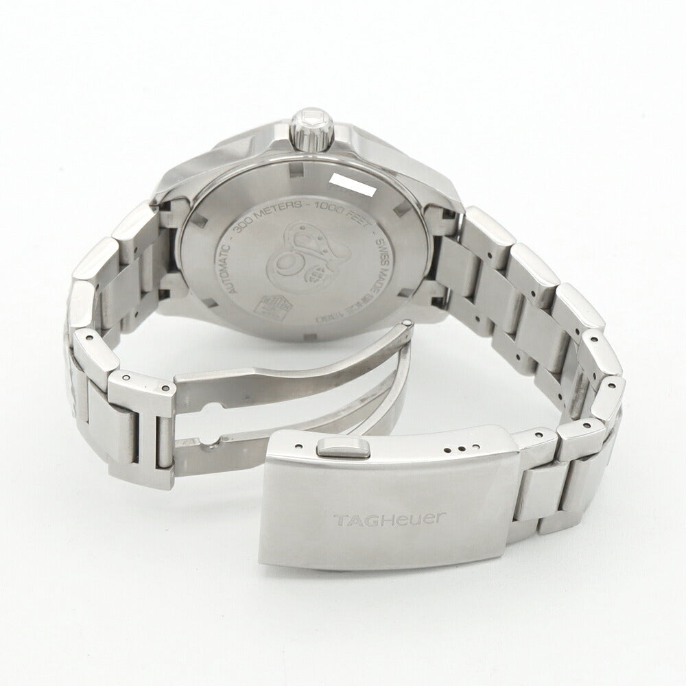 TAG Heuer タグホイヤー アクアレーサー キャリバー5 WAY2112 デイト 300m防水 青 ブルー SS ステンレス メンズ 自動巻き【6ヶ月保証】【腕時計】【中古】