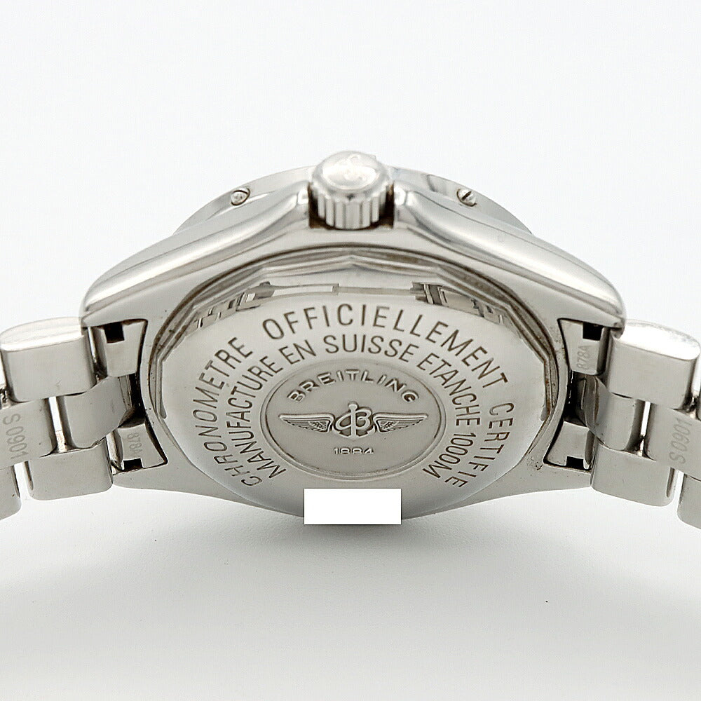 BREITLING ブライトリング スーパーオーシャン A17340 デイト 1000m防水 黒 ブラック SS ステンレス メンズ 自動巻き【6ヶ月保証】【腕時計】【中古】