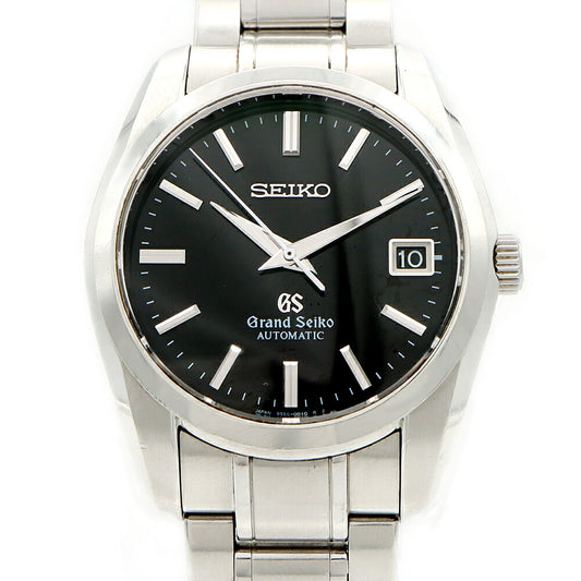 SEIKO Grand Seiko GS Mechanical 9S55-0010 Date 100m Water Resistant Black SS Stainless Steel Men's Automatic Winding [6 Month Warranty] [Watch] [Used]