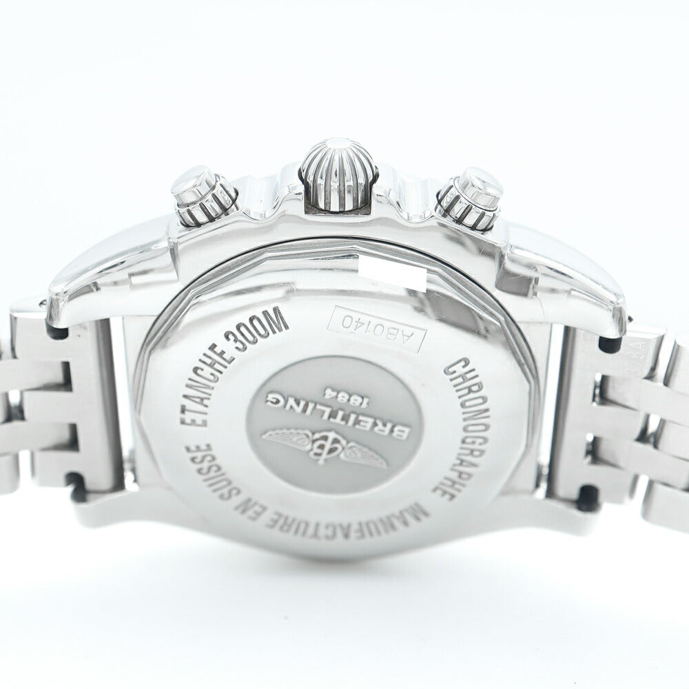 BREITLING ブライトリング クロノマット 41 クロノグラフ AB0140 デイト 300m防水 黒 ブラック SS ステンレス メンズ 自動巻き【6ヶ月保証】【腕時計】【中古】
