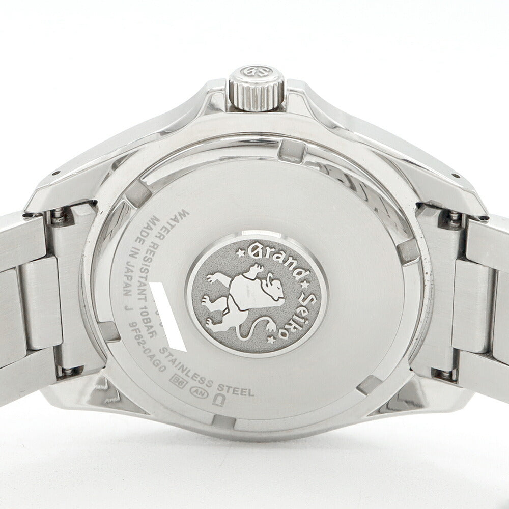 電池交換済 SEIKO セイコー グランドセイコー GS マスターショップ限定 9F62-0AG0 SBGX083 デイト 100m防水 黒 ブラック SS ステンレス メンズ クォーツ【6ヶ月保証】【腕時計】【中古】