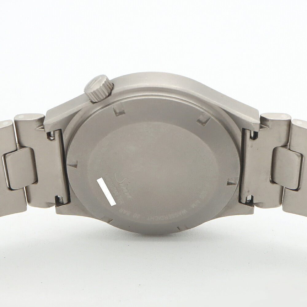 SINN ジン クロノメーター 244.TI.I デイト 200m防水 黒 ブラック Ti チタン メンズ 自動巻き【6ヶ月保証】【腕時計】【中古】