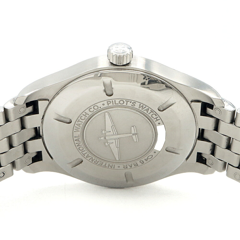 内部点検済 IWC インターナショナルウォッチカンパニー パイロットウォッチ マークXVIII IW327011 デイト 60m防水 黒 ブラック SS ステンレス メンズ 自動巻き マーク18【6ヶ月保証】【腕時計】【中古】