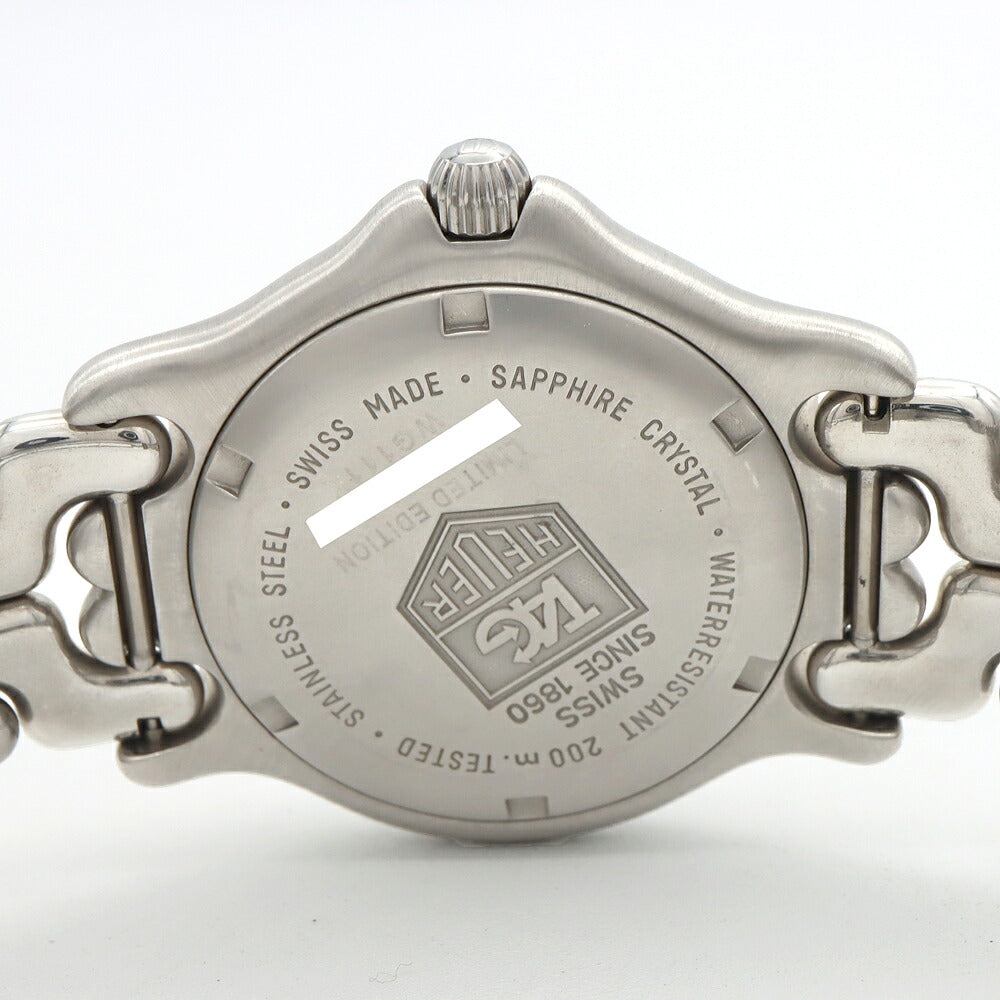 電池交換済 TAG Heuer タグホイヤー ガラパゴス モルディブ ボラボラ 2000本限定 WG111K デイト 200m防水 エメラルドグリーン SS ステンレス メンズ クォーツ【6ヶ月保証】【腕時計】【中古】