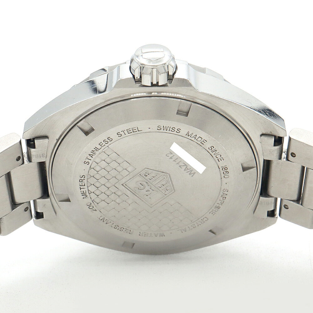 電池交換済 TAG Heuer タグホイヤー フォーミュラ1 WAZ1112 BA0875 デイト 200m防水 黒 ブラック SS ステンレス メンズ クォーツ フォーミュラー1【6ヶ月保証】【腕時計】【中古】