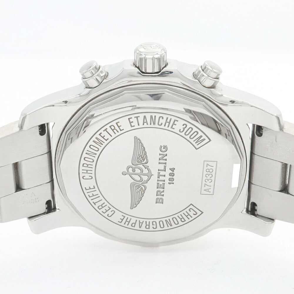 電池交換済 BREITLING ブライトリング コルト クロノグラフ II A73387 デイト 300m防水 ベージュ SS ステンレス メンズ クォーツ【6ヶ月保証】【腕時計】【中古】