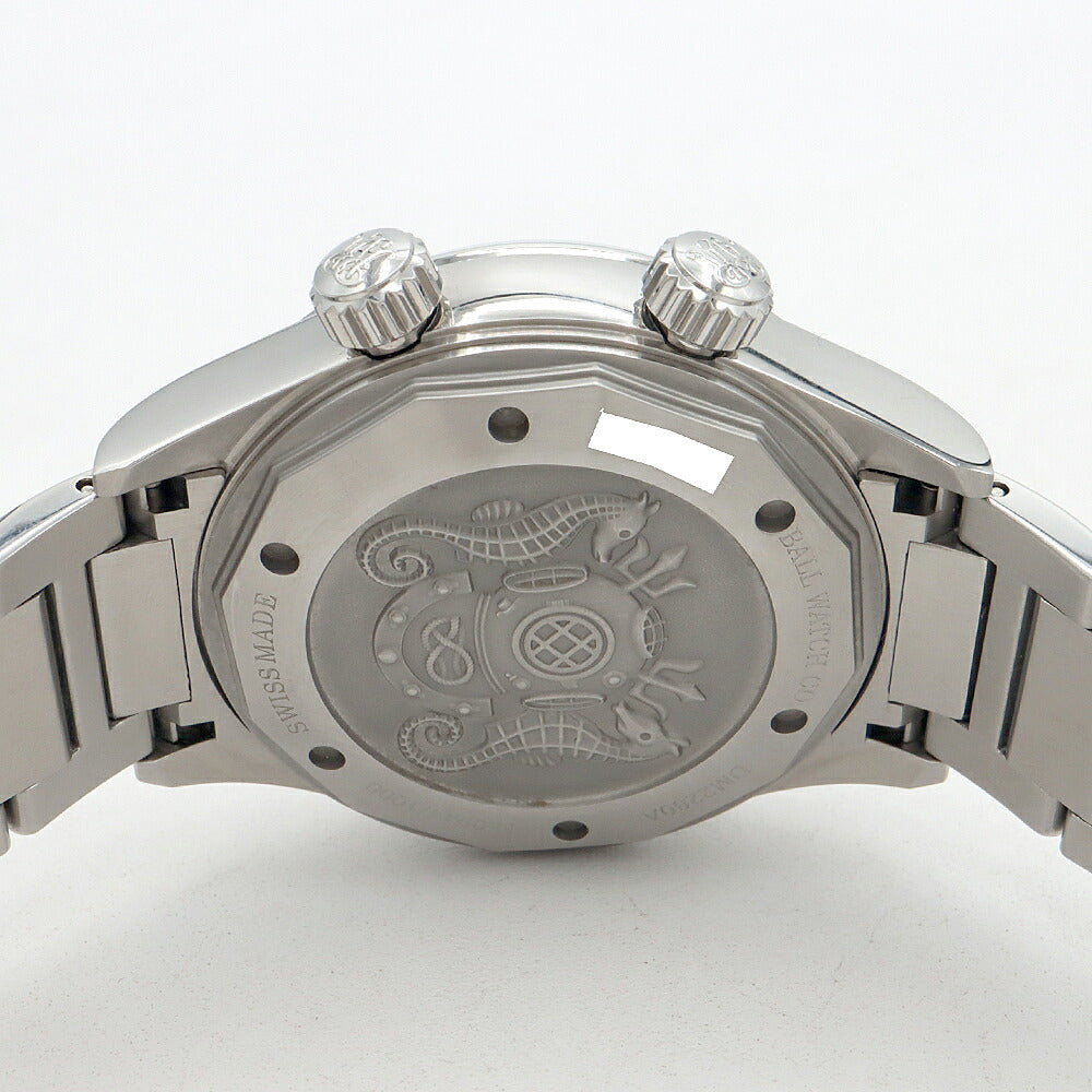 内部点検済 BALL ボール ウォッチ エンジニアマスター ダイバー クロノメーター 世界1000本限定 DM2280A 300m防水 デイト 青 ブルー SS ステンレス メンズ 自動巻き【6ヶ月保証】【腕時計】【中古】