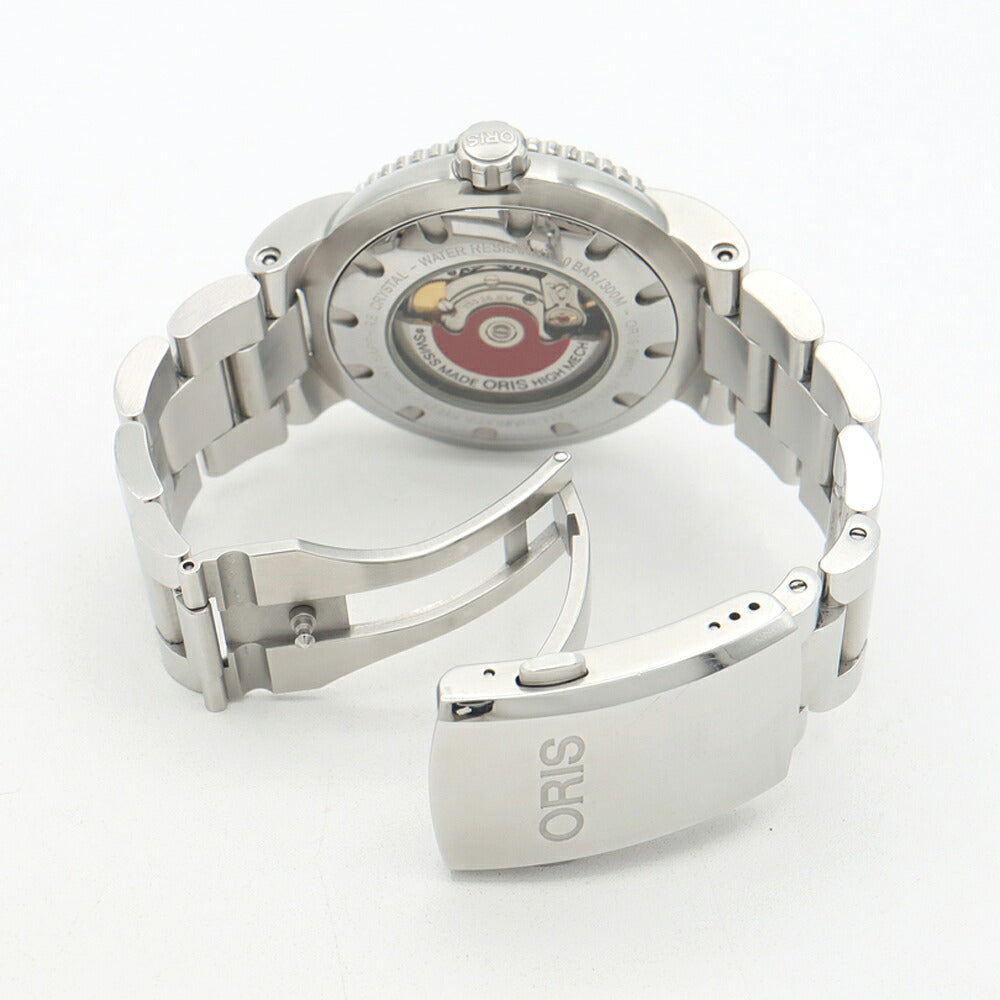 ORIS オリス ダイバーズ デイト 7533-41 300m防水 黒 ブラック SS ステンレス メンズ 自動巻き【6ヶ月保証】【腕時計】【中古】