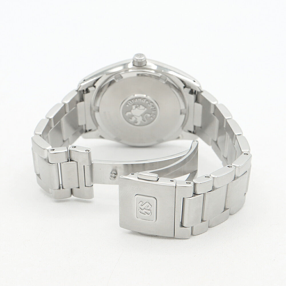 電池交換済 SEIKO セイコー GS グランドセイコー ヘリテージコレクション 9F62-0AB0 SBGX265 デイト 100m防水 ブルー SS ステンレス メンズ クォーツ【6ヶ月保証】【腕時計】【中古】