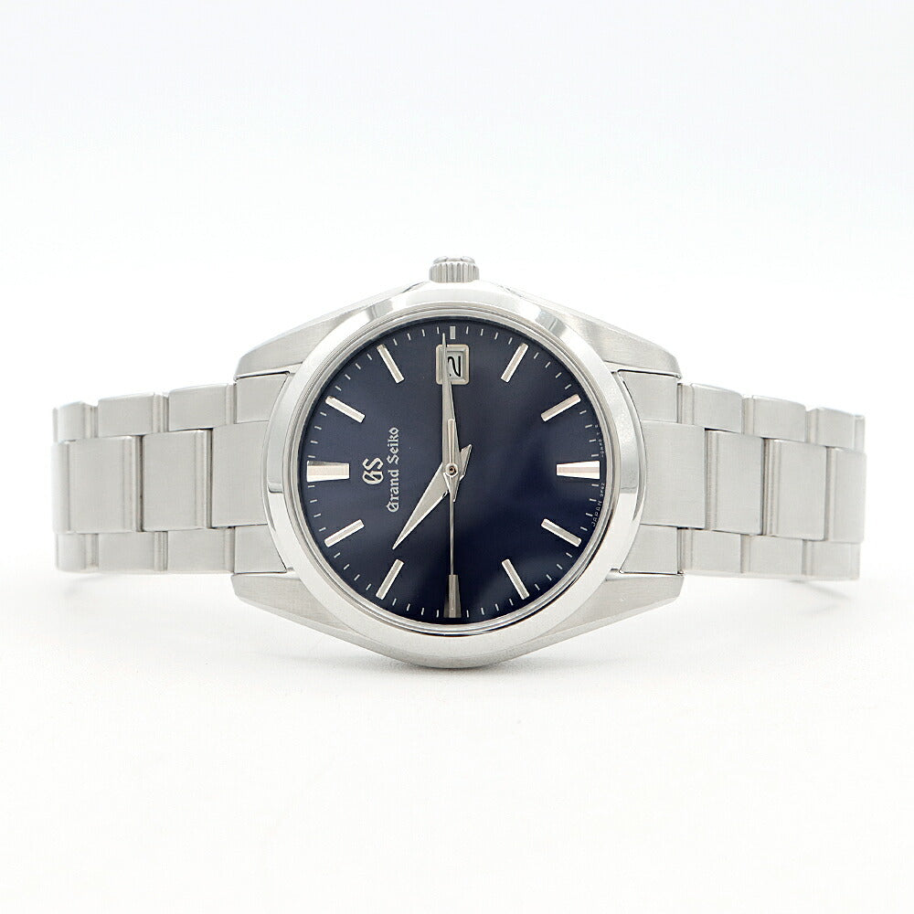 電池交換済 SEIKO セイコー GS グランドセイコー ヘリテージコレクション 9F62-0AB0 SBGX265 デイト 100m防水 ブルー SS ステンレス メンズ クォーツ【6ヶ月保証】【腕時計】【中古】