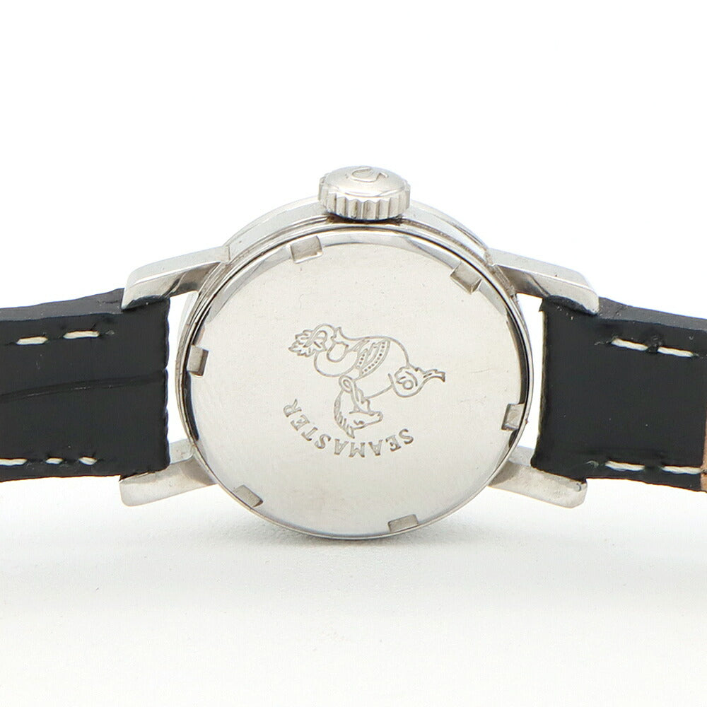 OMEGA オメガ Geneve ジュネーブ 515.003 Cal.483 シルバー SS ステンレス 純正尾錠 レディース 手巻き アンティーク ヴィンテージ【腕時計】【中古】