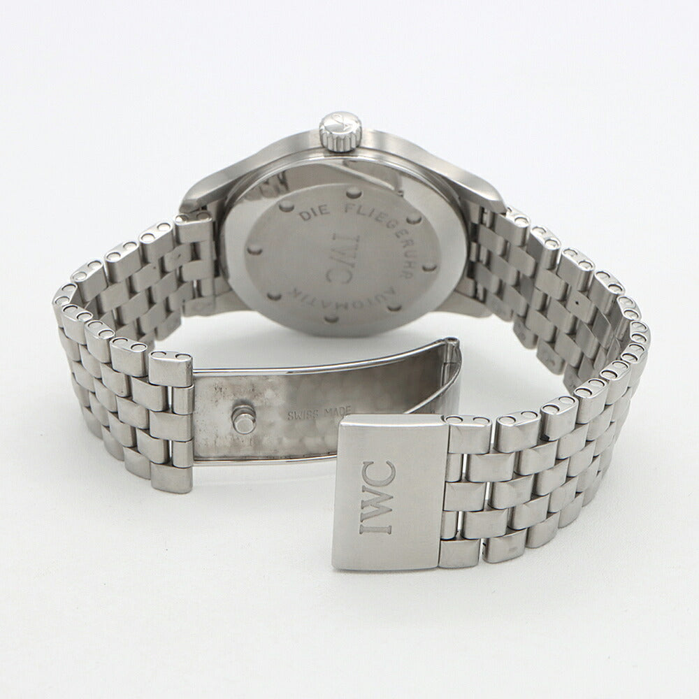 IWC インターナショナルウォッチカンパニー パイロットウォッチ マークXV IW325307 デイト 黒 ブラック SS ステンレス メンズ 自動巻き マーク15【6ヶ月保証】【腕時計】【中古】