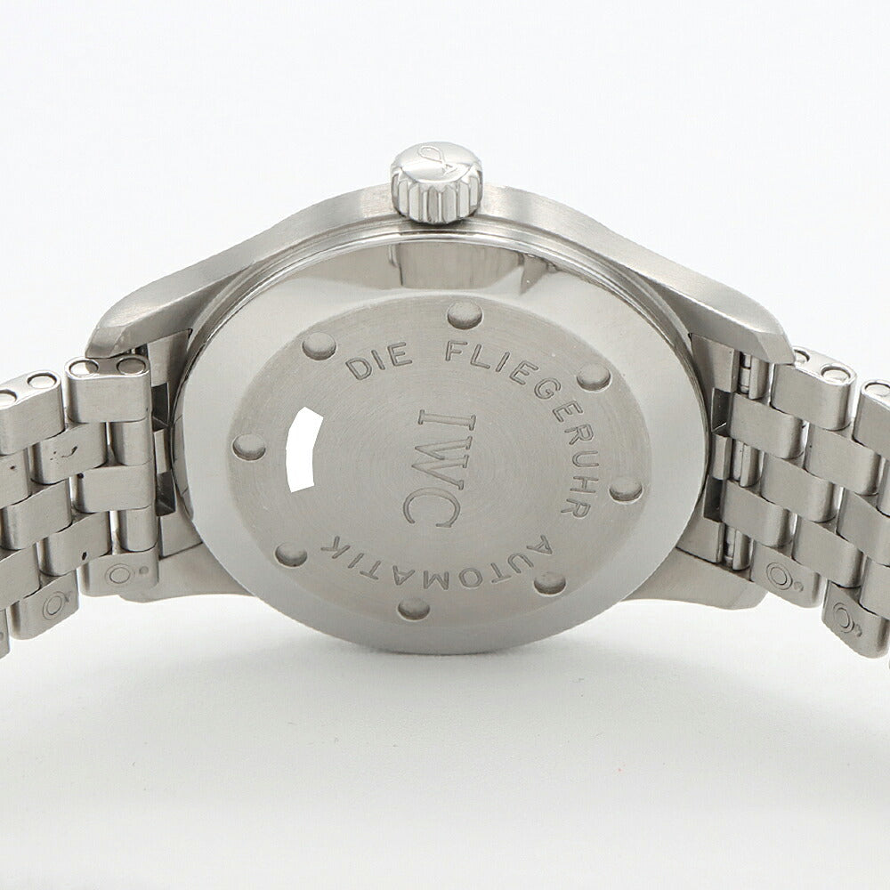 IWC インターナショナルウォッチカンパニー パイロットウォッチ マークXV IW325307 デイト 黒 ブラック SS ステンレス メンズ 自動巻き マーク15【6ヶ月保証】【腕時計】【中古】