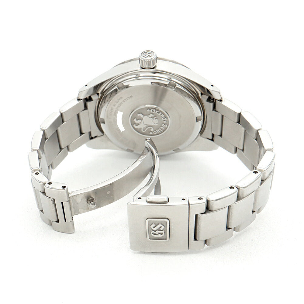 SEIKO セイコー グランドセイコー GS スプリングドライブ 9R65-0BM0 SBGA299 デイト パワーリザーブ シルバー SS ステンレス メンズ 自動巻き【6ヶ月保証】【腕時計】【中古】