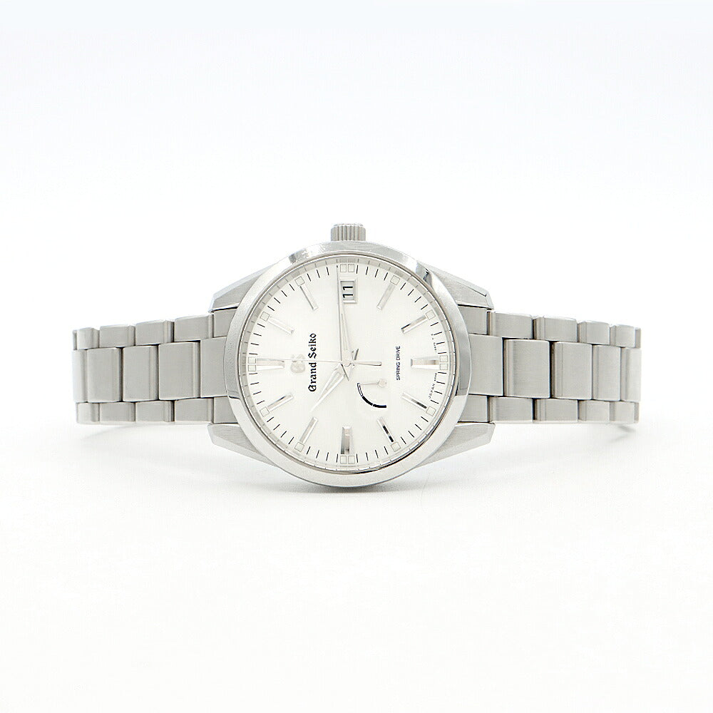 SEIKO セイコー グランドセイコー GS スプリングドライブ 9R65-0BM0 SBGA299 デイト パワーリザーブ シルバー SS ステンレス メンズ 自動巻き【6ヶ月保証】【腕時計】【中古】