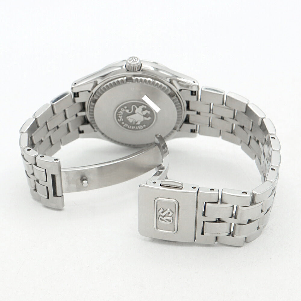 電池交換済 SEIKO セイコー GS グランドセイコー 9F83-9A30 デイデイト 100m防水 シルバー SS ステンレス メンズ クォーツ【6ヶ月保証】【腕時計】【中古】
