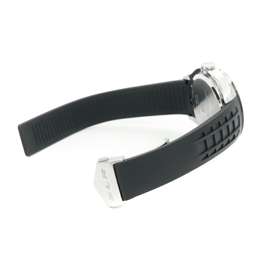 TAG Heuer タグホイヤー SLR for メルセデス ベンツ 世界3500本限定 CAG2111 FT6009 クロノグラフ デイト 100m防水 黒 ブラック SS ステンレス 純正尾錠 メンズ 自動巻き【6ヶ月保証】【腕時計】【中古】