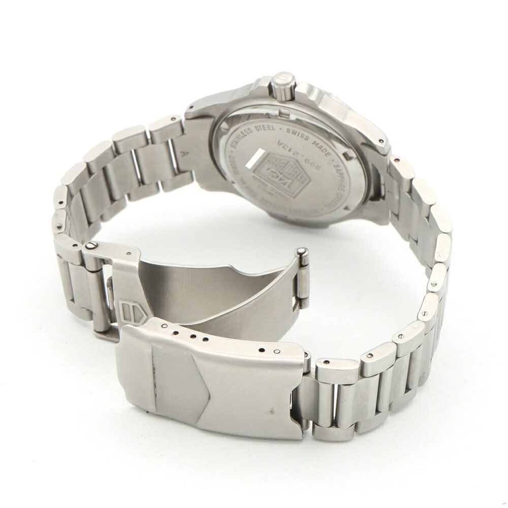電池交換済 TAG Heuer タグホイヤー プロフェッショナル200 999.213A デイト 200m防水 グレー SS ステンレス メンズ レディース ボーイズ クォーツ【6ヶ月保証】【腕時計】【中古】