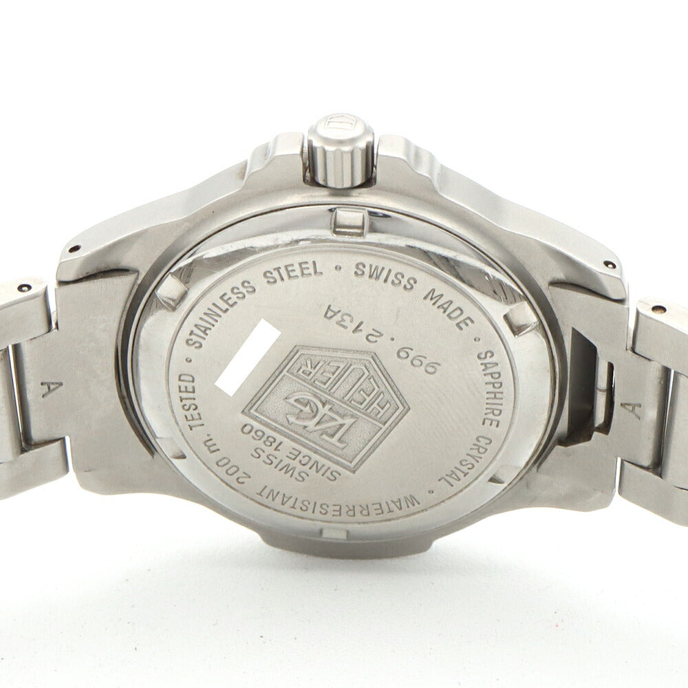 電池交換済 TAG Heuer タグホイヤー プロフェッショナル200 999.213A デイト 200m防水 グレー SS ステンレス メンズ レディース ボーイズ クォーツ【6ヶ月保証】【腕時計】【中古】