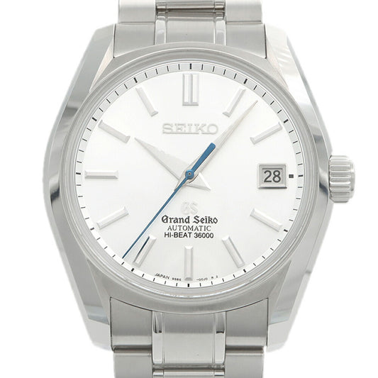 SEIKO セイコー GS グランドセイコー ヒストリカルコレクション 62GS メカニカル ハイビート36000 1000本限定 9S85-00W0 SBGH037 デイト 裏スケ シルバー SS ステンレス メンズ 自動巻き【6ヶ月保証】【腕時計】【中古】