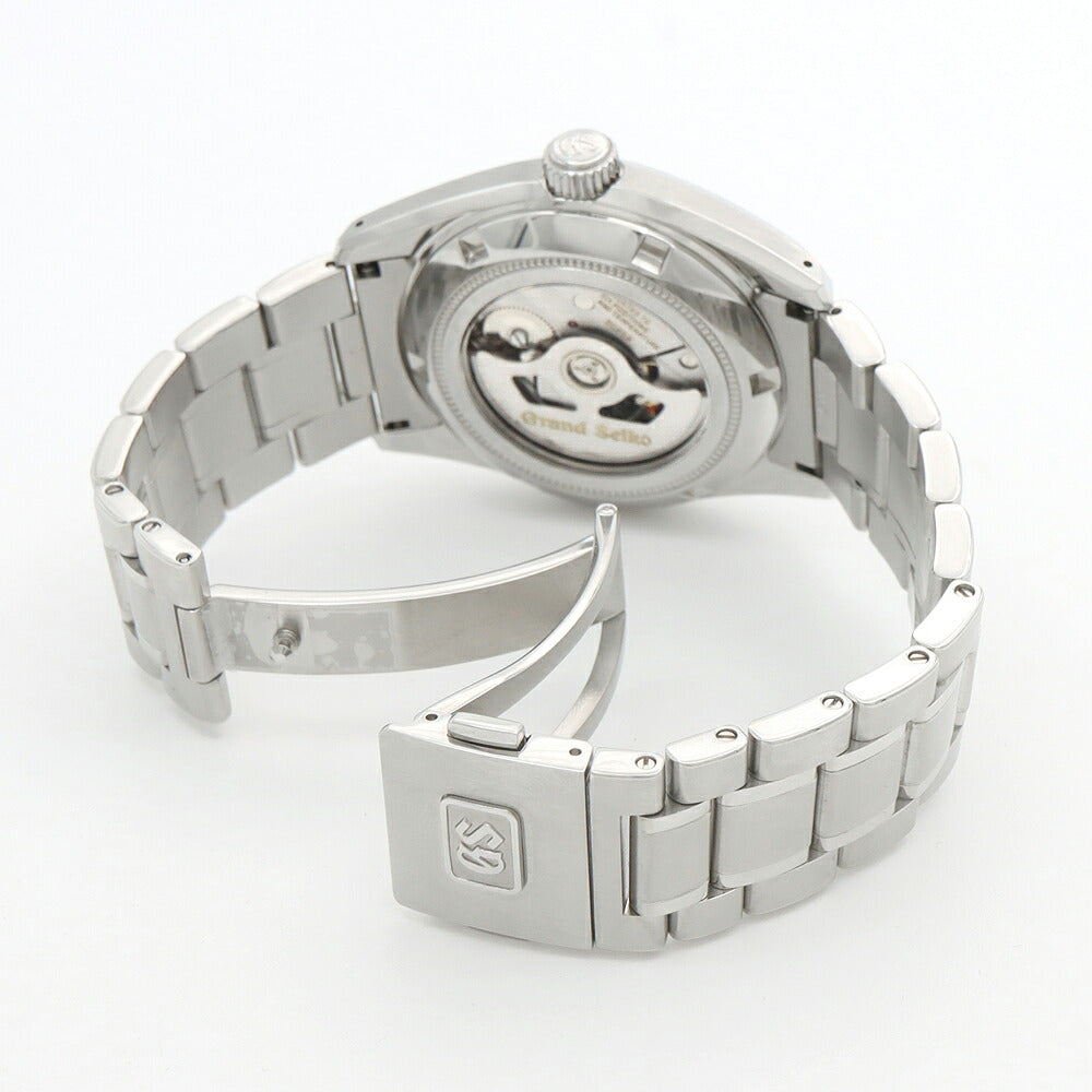 SEIKO セイコー GS グランドセイコー ヒストリカルコレクション 62GS メカニカル ハイビート36000 1000本限定 9S85-00W0 SBGH037 デイト 裏スケ シルバー SS ステンレス メンズ 自動巻き【6ヶ月保証】【腕時計】【中古】
