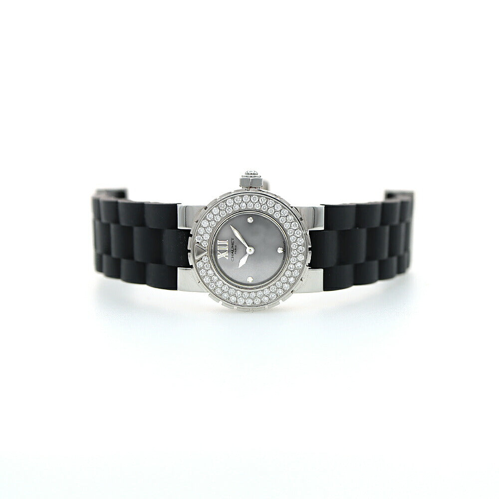 電池交換済 CHAUMET ショーメ クラスワン ダイヤベゼル 621 W06201-07A