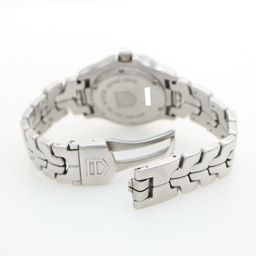 電池交換済 TAG Heuer タグホイヤー リンク プロフェッショナル WT1212 200m防水 デイト シルバー SS ステンレス メンズ クォーツ【6ヶ月保証】【腕時計】【中古】