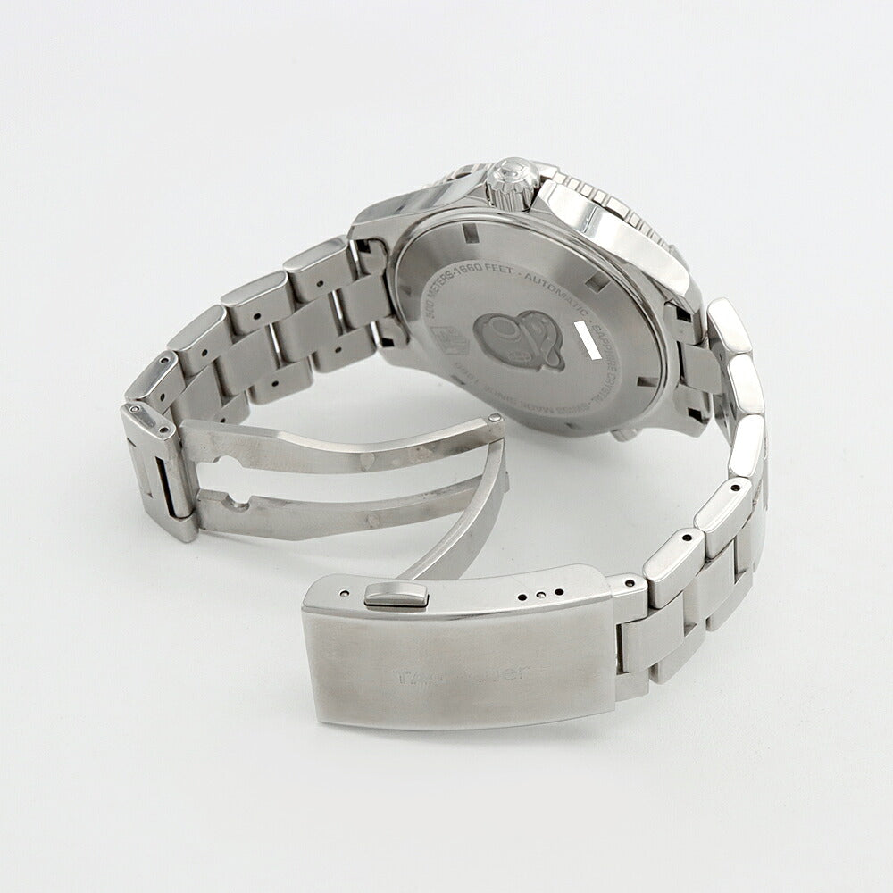 TAG Heuer タグホイヤー アクアレーサー キャリバー5 WAK2111 デイト 500m防水 青 ブルー SS ステンレス CE セラミック メンズ 自動巻き【6ヶ月保証】【腕時計】【中古】