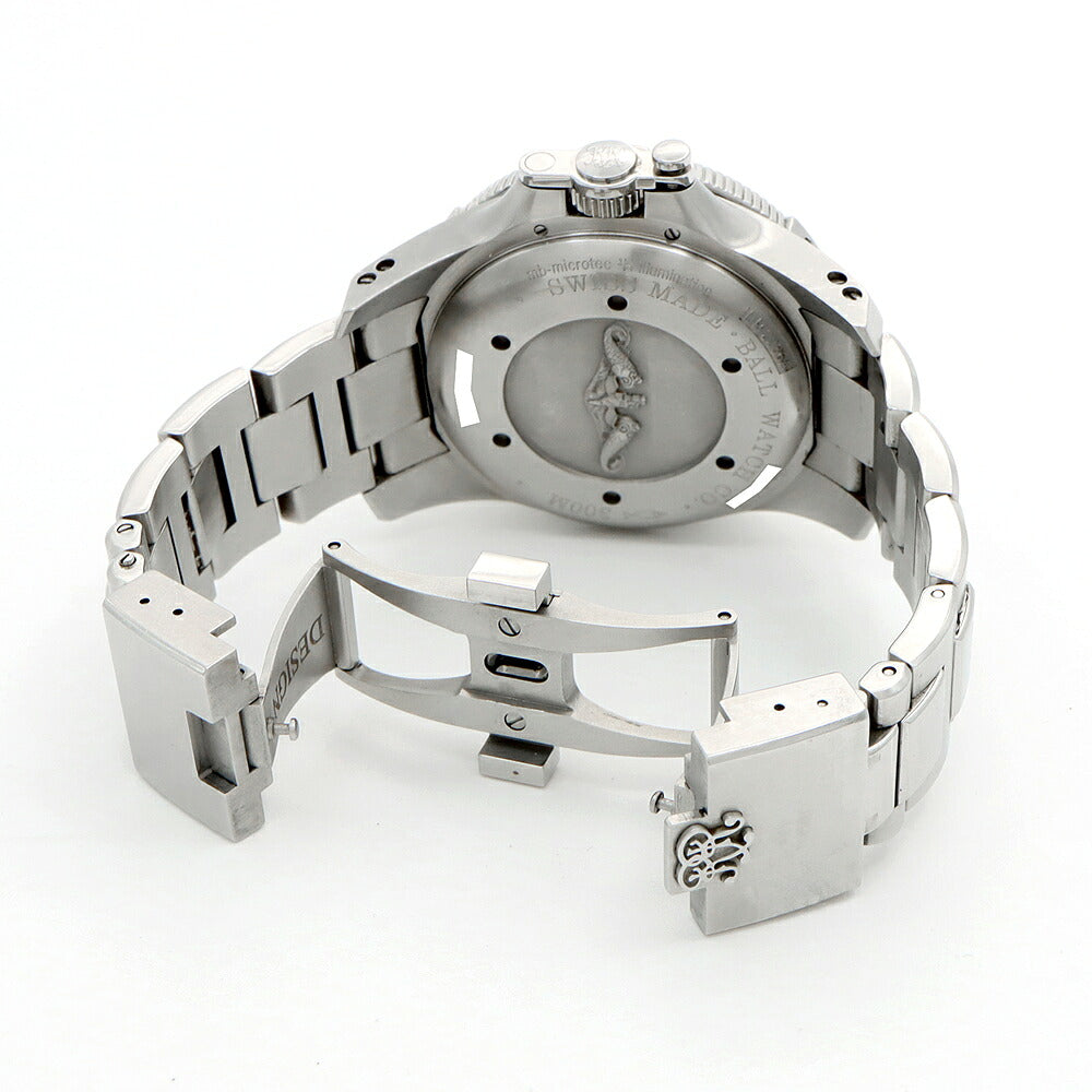 内部点検済 BALL ボール ウォッチ エンジニア ハイドロカーボン サブマリン ウォーフェア ブラック MOP 日本限定100本 DM2236A-S1CJ-BK 300m防水 デイデイト 黒 ブラックシェル SS ステンレス CE セラミック メンズ 自動巻き【6ヶ月保証】【腕時計】【中古】