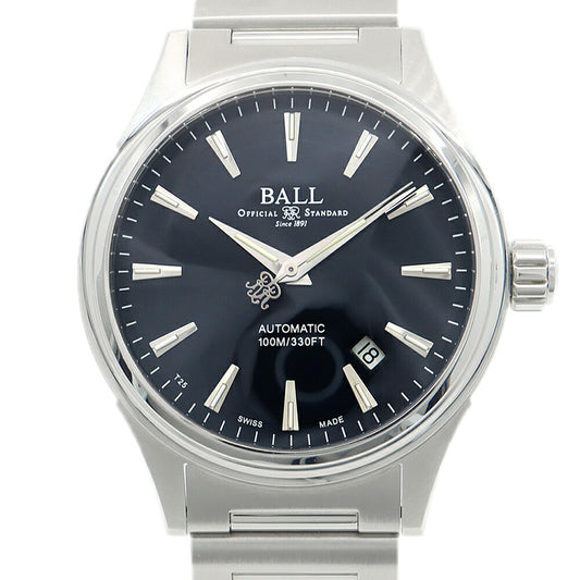 内部点検済 BALL ボール ウォッチ ストークマン ヴィクトリー NM2098C-S4J-BE デイト 100m防水 青 ブルー SS ステンレス メンズ 自動巻き【6ヶ月保証】【腕時計】【中古】