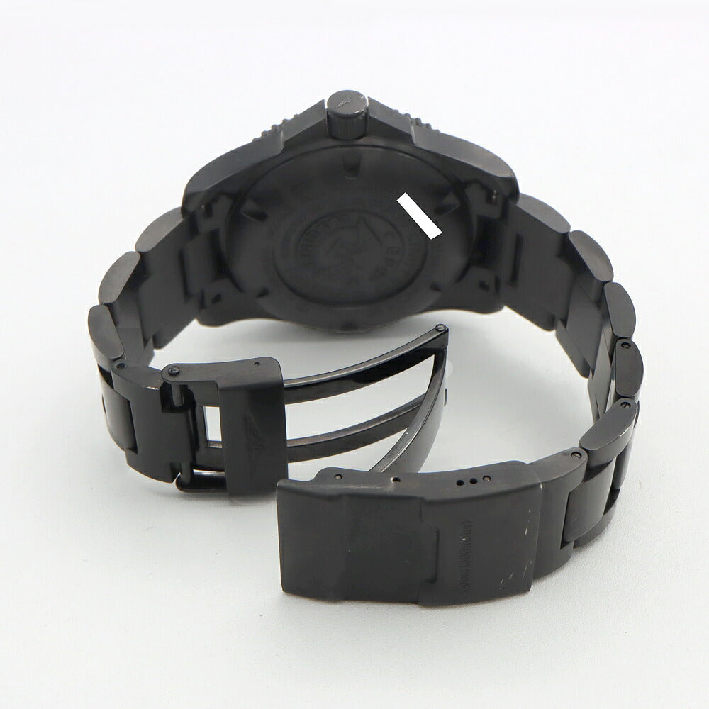 LONGINES ロンジン ハイドロコンクエスト ブラックアウト 日本限定500本 L3.742.2 デイト 300m防水 黒 ブラック SS ステンレス メンズ 自動巻き 【6ヶ月保証】【腕時計】【中古】