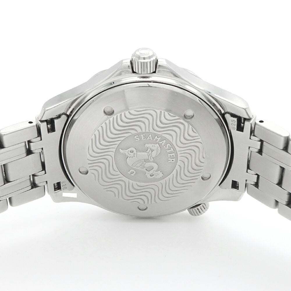 電池交換済 OMEGA オメガ シーマスター300 2542.80 デイト 300m防水 青 ブルー SS ステンレス メンズ クォーツ【6ヶ月保証】【腕時計】【中古】