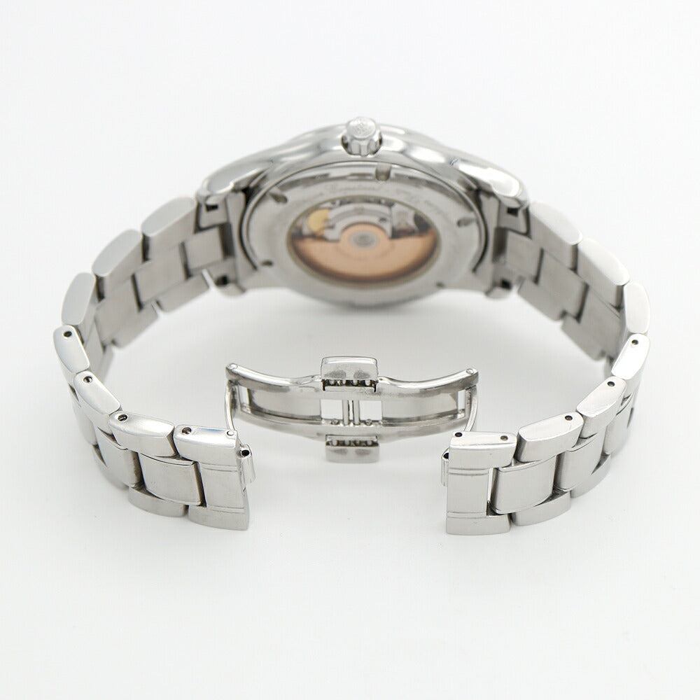 内部点検済 FREDERIQUE CONSTANT フレデリックコンスタント インデックス ムーンタイマー FC-330/335X6B4/6 デイト ムーンフェイズ 裏スケ 黒 ブラック SS ステンレス メンズ 自動巻き【6ヶ月保証】【腕時計】【中古】