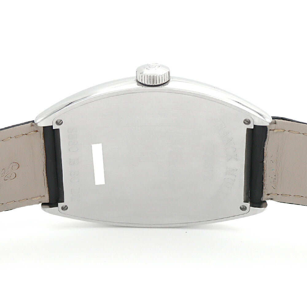 FRANCK MULLER フランクミュラー トノーカーベックス デイト 8880BSCDT シルバー SS ステンレス 純正尾錠 メンズ 自動巻き【6ヶ月保証】【中古】【腕時計】