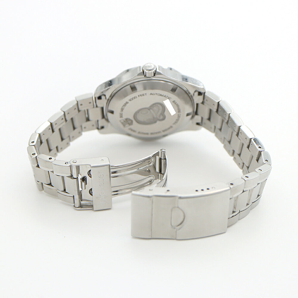 TAG Heuer タグホイヤー アクアレーサー WAF2112 300m防水 デイト 青 ブルー SS ステンレス メンズ 自動巻き【6ヶ月保証】【腕時計】【中古】