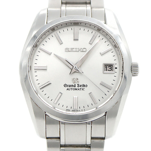 SEIKO セイコー グランドセイコー GS メカニカル 9S55-0010 SBGR001 100m防水 デイト シルバー SS ステンレス メンズ 自動巻き【6ヶ月保証】【腕時計】【中古】