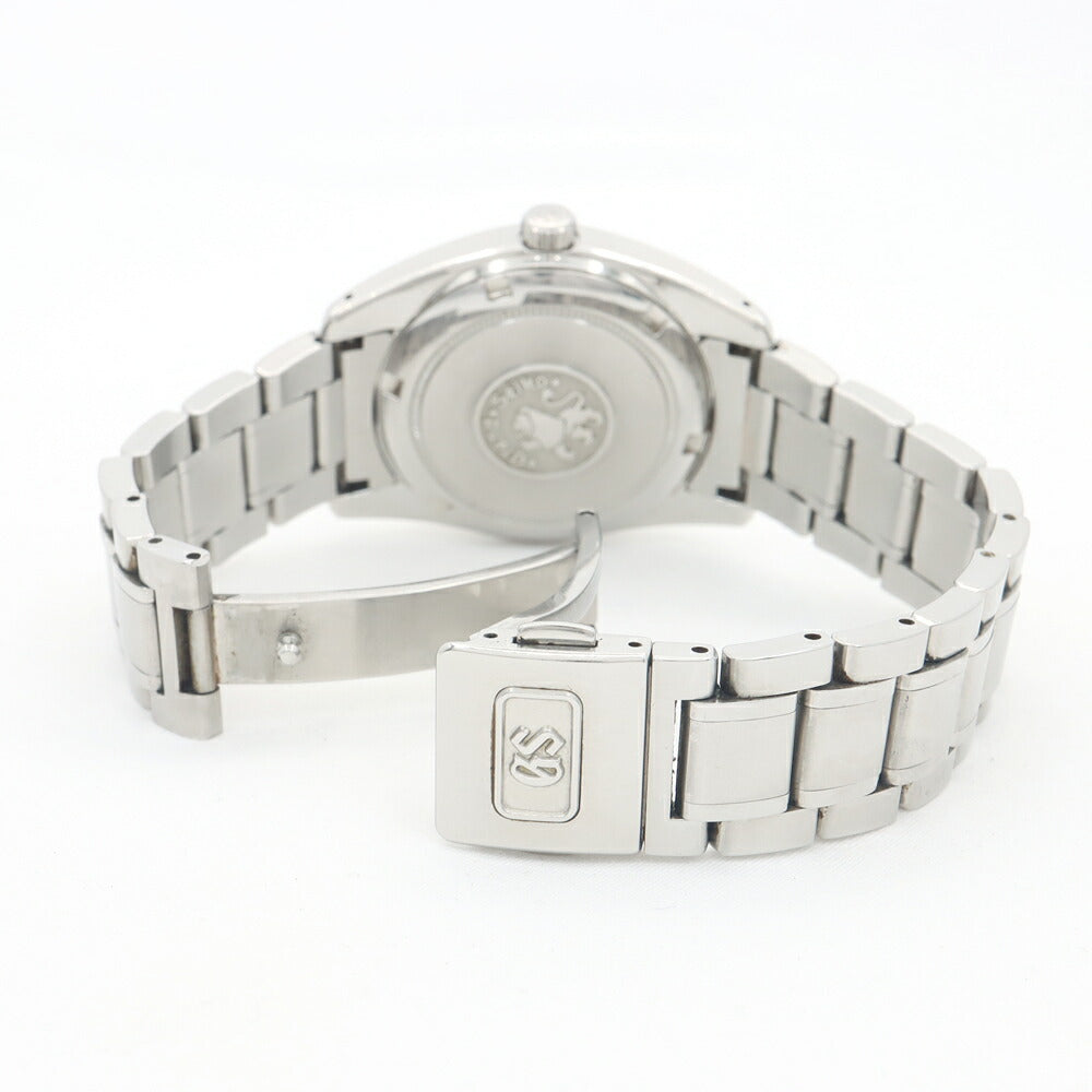 SEIKO セイコー グランドセイコー GS メカニカル 9S55-0010 SBGR001 100m防水 デイト シルバー SS ステンレス メンズ 自動巻き【6ヶ月保証】【腕時計】【中古】