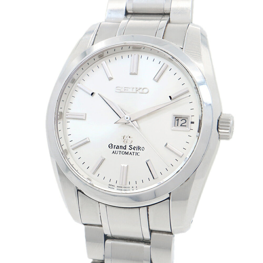 SEIKO セイコー グランドセイコー GS メカニカル 9S55-0010 SBGR001 100m防水 デイト シルバー SS ステンレス メンズ 自動巻き【6ヶ月保証】【腕時計】【中古】