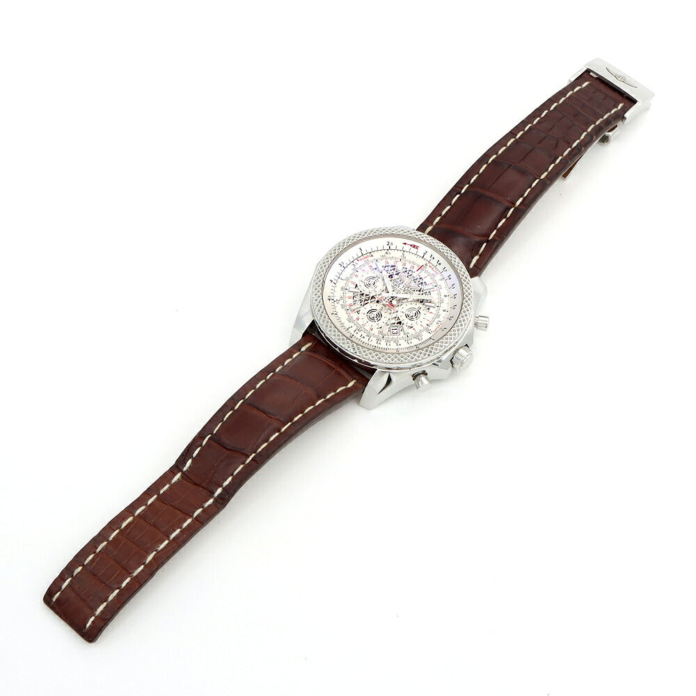 BREITLING ブライトリング ベントレー B06 クロノグラフ AB061112 G768 100m防水 デイト シルバー SS ステンレス 純正ベルト 純正尾錠 メンズ 自動巻き【自社保証6ヶ月】【腕時計】【中古】