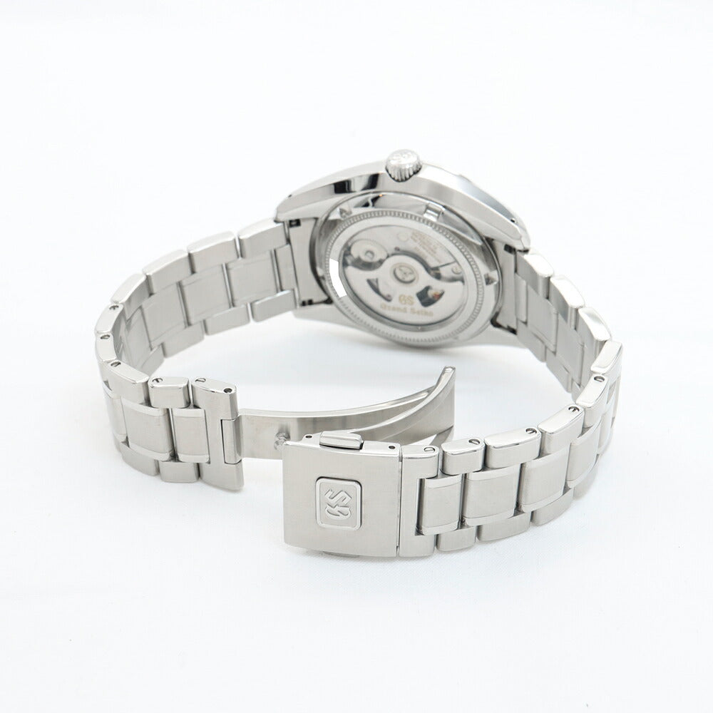 SEIKO セイコー Grand Seiko グランドセイコー ヘリテージコレクション メカニカル 9S65-00T0 SBGR315 デイト 裏スケ 100m防水 シルバー SS ステンレス メンズ 自動巻き【6ヶ月保証】【腕時計】【中古】