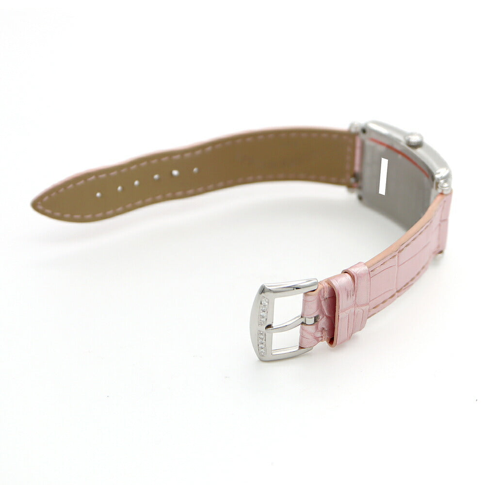 電池交換済 FRANCK MULLER フランクミュラー ロングアイランド 2重ダイヤベゼル ダイヤ文字盤 952QZREL ダイヤモンド SS ステンレス 純正ベルト 純正尾錠 アフターダイヤ メンズ レディース ボーイズ クォーツ【6ヶ月保証】【中古】【腕時計】