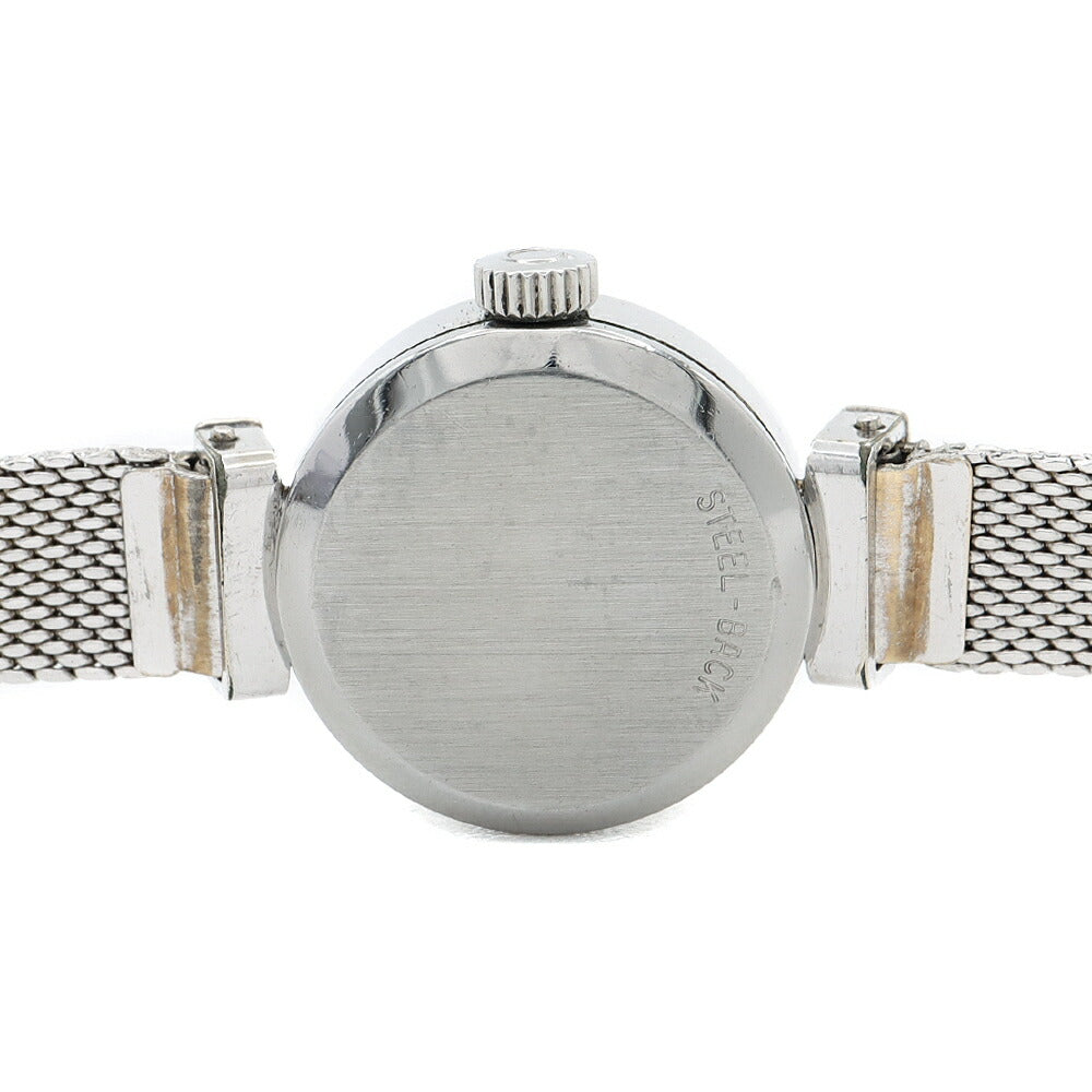 OMEGA オメガ DeVille デビル 511.285 Cal.485 17石 カットガラス シルバー SS ステンレス レディース 手巻き アンティーク ヴィンテージ デヴィル【腕時計】【中古】
