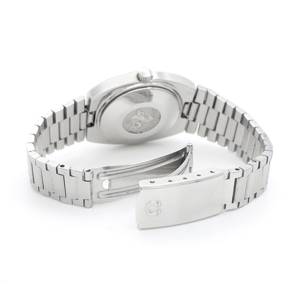 OMEGA オメガ シーマスター Cライン 566.0087 Cal.684 デイト シルバー SS ステンレス レディース 自動巻き アンティーク ヴィンテージ【腕時計】【中古】