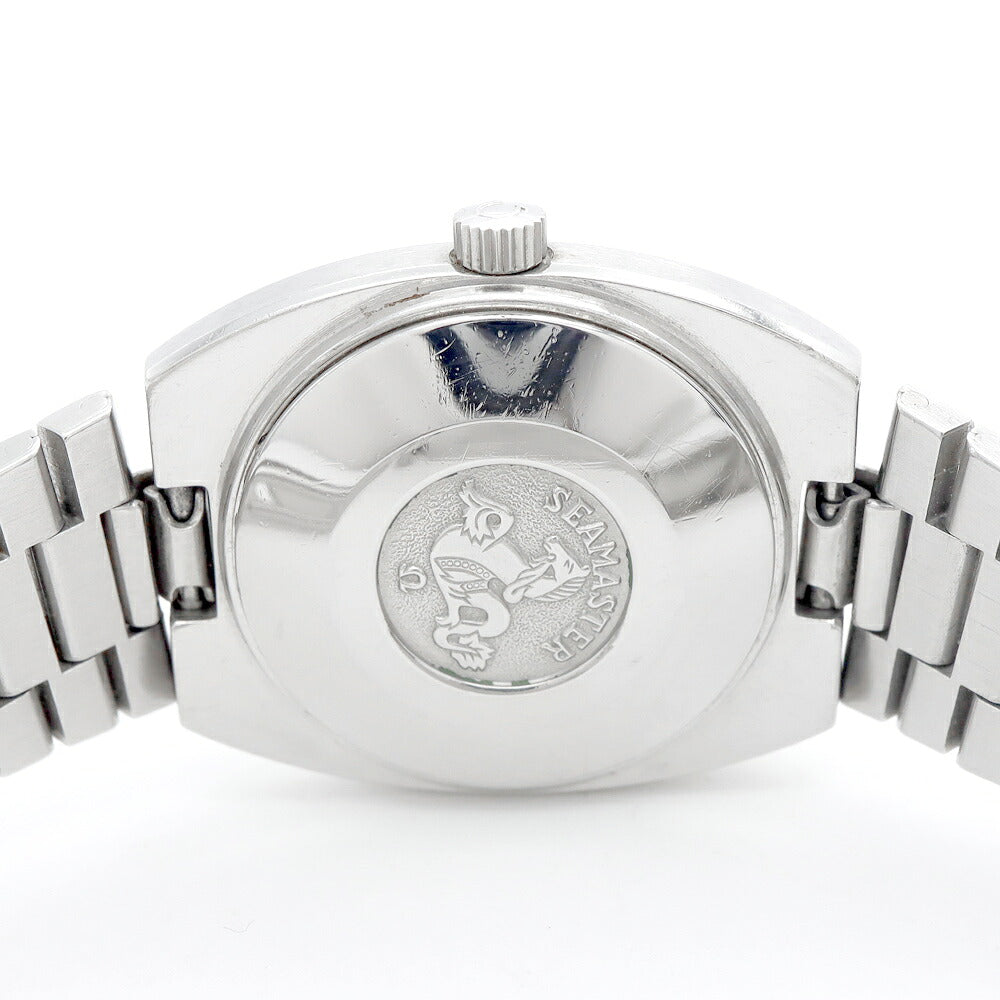 OMEGA オメガ シーマスター Cライン 566.0087 Cal.684 デイト シルバー SS ステンレス レディース 自動巻き アンティーク ヴィンテージ【腕時計】【中古】