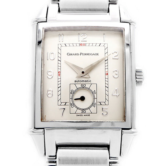 GIRARD PERREGAUX ジラールペルゴ ヴィンテージ 1945 2594 スモールセコンド シルバー SS ステンレス メンズ 自動巻き 【6ヶ月保証】【腕時計】【中古】
