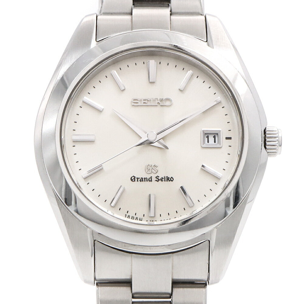 電池交換済 SEIKO セイコー GS グランドセイコー ヘリテージ 4J52-0AB0 デイト 100m防水 シルバー SS ステンレス レディース クォーツ【6ヶ月保証】【腕時計】【中古】