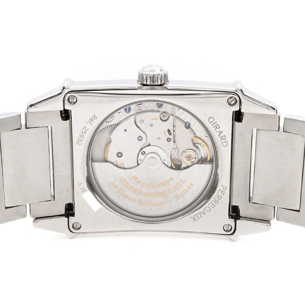 GIRARD PERREGAUX ジラールペルゴ ヴィンテージ 1945 25932-11-162-1 裏スケ スモールセコンド デイト シルバー SS ステンレス メンズ 自動巻き 【6ヶ月保証】【腕時計】【中古】
